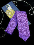 Fetching Purple Colored Microfiber Necktie for Men | Genuine Branded Product from Peluche.in