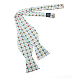 Open Bow Tie and Pocket Square Set for Men