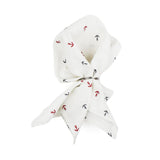 Open Bow Tie and Pocket Square Set for Men