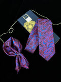 Neck Tie and Pocket Square Set for Men
