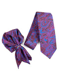 Neck Tie and Pocket Square Set for Men