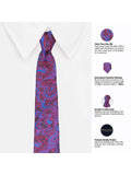 Neck Tie and Pocket Square Set for Men