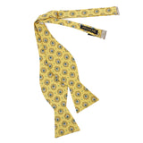 Open Bow Tie and Pocket Square Set for Men