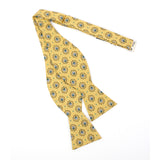 Open Bow Tie and Pocket Square Set for Men