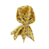 Open Bow Tie and Pocket Square Set for Men