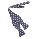 Open Bow Tie and Pocket Square Set for Men