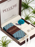 Pleasing Gift Box Includes 1 Neck Tie, 1 Brooch, 1 Pair of Cufflinks and 1 Pair of Collar Stays for Men | Genuine Branded Product from Peluche.in
