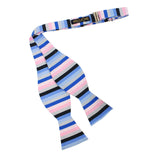 Open Bow Tie and Pocket Square Set for Men