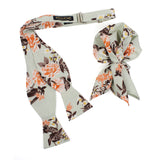 Open Bow Tie and Pocket Square Set for Men