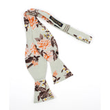 Open Bow Tie and Pocket Square Set for Men