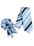 Neck Tie and Pocket Square Set for Men