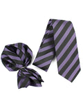 Neck Tie and Pocket Square Set for Men