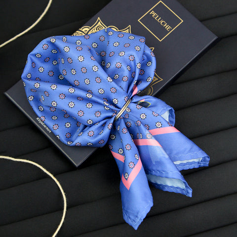 Peluche Tiny Flowers Pocket Square For Men