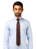 Peluche Geometrical Microfiber Necktie for Men