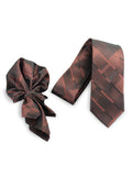 Neck Tie and Pocket Square Set for Men