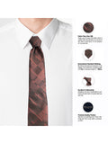 Neck Tie and Pocket Square Set for Men