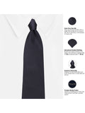 Peluche Winning Black Necktie for Men