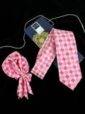 Neck Tie and Pocket Square Set for Men