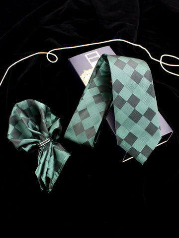 Neck Tie and Pocket Square Set for Men