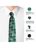 Neck Tie and Pocket Square Set for Men