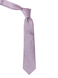 Peluche Wavy Pink Necktie for Men