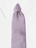 Peluche Wavy Pink Necktie for Men