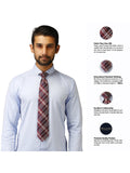 Peluche Neat Microfiber Necktie for Men