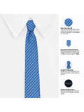 Neck Tie and Pocket Square Set for Men