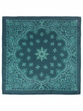 Peluche Imperial Paisley Dark Green Pocket Square For Men
