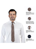 Peluche Cleaning cut Microfiber Necktie for Men