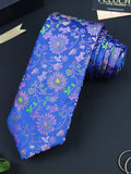 Sharp Blue Colored Microfiber Necktie for Men | Genuine Branded Product from Peluche.in