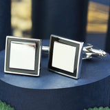 Peluche Serious, Sensible, and Solemn - Cufflinks Brass, Novelty