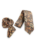 Neck Tie and Pocket Square Set for Men