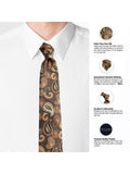 Neck Tie and Pocket Square Set for Men