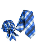 Neck Tie and Pocket Square Set for Men