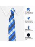 Neck Tie and Pocket Square Set for Men