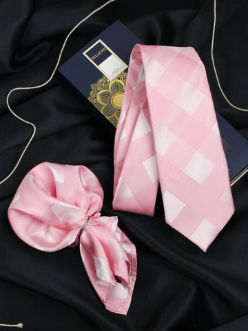 Neck Tie and Pocket Square Set for Men