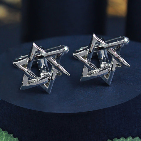 Peluche The Star - Cufflinks Brass, Metal