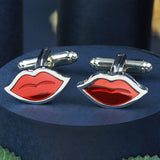Peluche The Naughty Lipsc Cufflinks Brass