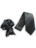 Neck Tie and Pocket Square Set for Men