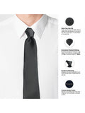 Neck Tie and Pocket Square Set for Men