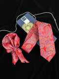 Neck Tie and Pocket Square Set for Men