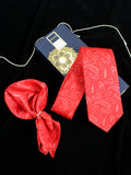 Neck Tie and Pocket Square Set for Men