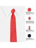 Neck Tie and Pocket Square Set for Men