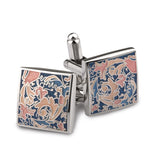 Peluche Designer Multicolor Enamel Cufflinks for Men