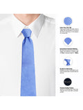 Neck Tie and Pocket Square Set for Men