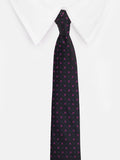 Peluche Printed Microfiber Necktie For Men