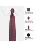Neck Tie and Pocket Square Set for Men