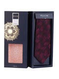 Neck Tie and Pocket Square Set for Men