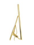 Peluche Curves to Kill Golden Tie Pin